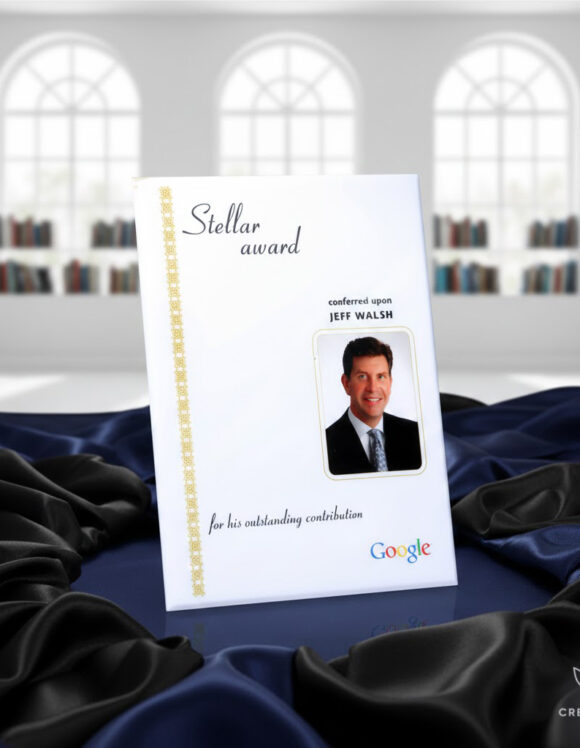 Employee Recognition Award with Photo