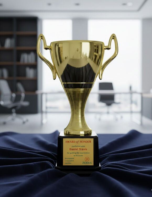 Golden Cup Trophy Award