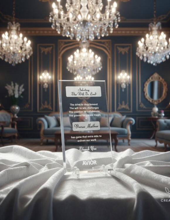  clarity of crystal with  lower cost of clear acrylic