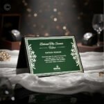 Foldable Silver Plaque Award