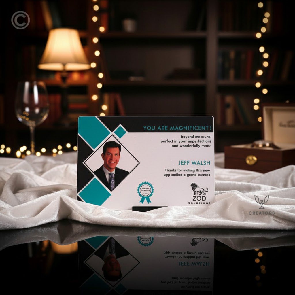 unnamed (41) SILVER ALUMINIUM METAL PLAQUE