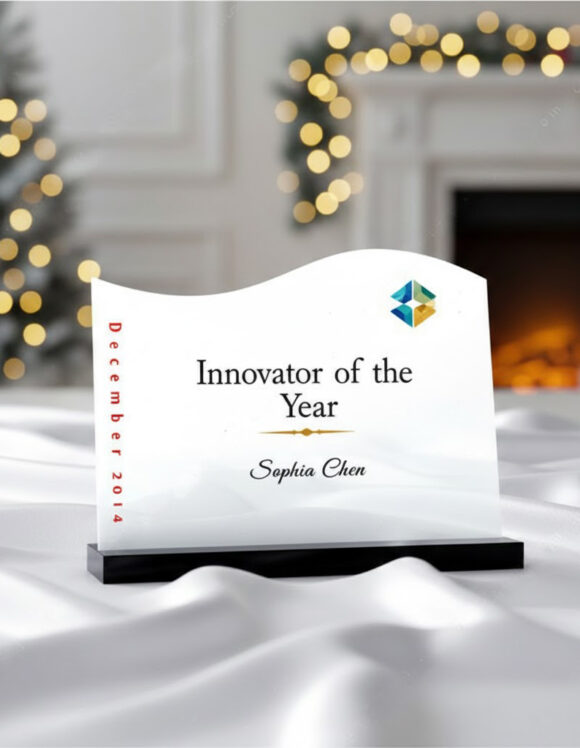 Employee Recognition Award with Photo