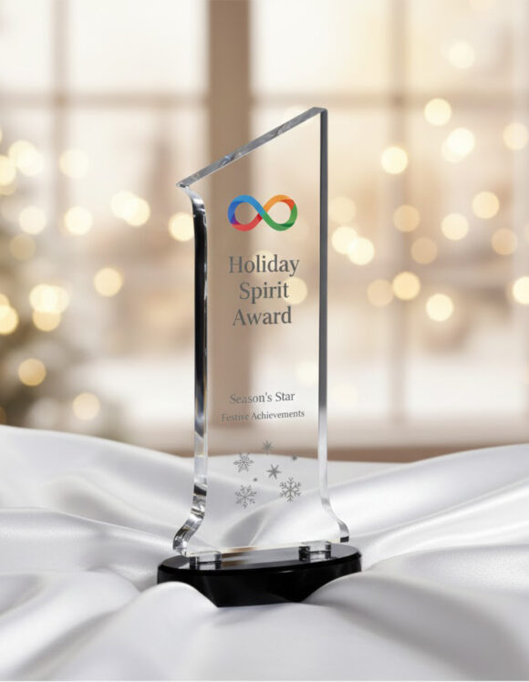 Custom Laser Engraved Acrylic Recognition Memento