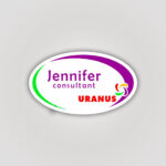 White Metal Lapel Badge