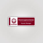 Custom badge engraved badge