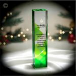 Acrylic Trophy looks like Crystal
