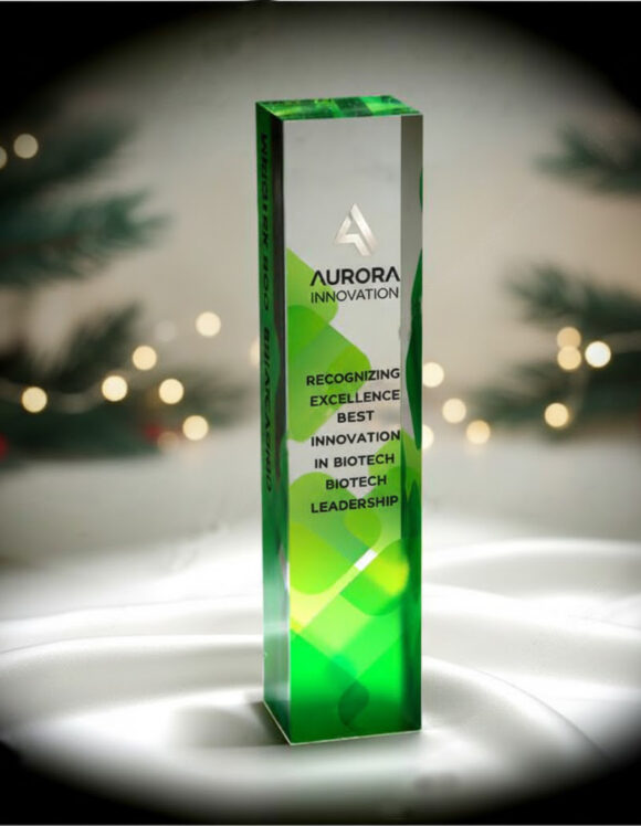 Acrylic Trophy looks like Crystal