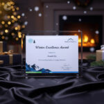 Acrylic Certificate of Merit