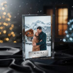 Personalized Acrylic Photo Block with Custom Photo Printing in Premium Clear Acrylic by Creators Trophies Kerala